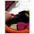 Sneakers Dolce & Gabbana in camoscio fucsia e arancione - vista 7