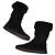 Chanel Botas de ante negro