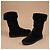 Chanel Botas de ante negro - vista 6