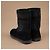 Chanel Botas de invierno de ante negro - vista 3