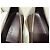 Mocassini Gucci Rain Horsebit in gomma marrone - vista 6