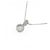 Autre Marque Platin-Diamant-Halskette PT1000 PT850 - Ansicht 4