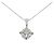 Autre Marque Diamantenhalskette Pt900 Pt850