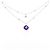 Autre Marque Au750 Amethyst Diamant Collier