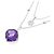 Autre Marque Au750 Amethyst Diamant Collier - Ansicht 3