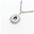 Autre Marque Collana Pt900 Pt850 Zaffiro Diamante - vista 4