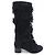 Chanel HIGH BOOTS Embroidery&Grogram Boots