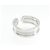 Cartier C2 750 Weißgold Diamantring Größe 9 - Ansicht 3