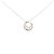 Autre Marque Collana Luna in Pt900 Au750 Pt850 e Diamanti