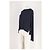 Rag & Bone Navy Blauer Wolle Cropped Pullover Gerade - Ansicht 4