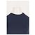 Autre Marque Top aderente a maniche lunghe blu navy RAGDOLL - vista 5