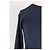 Autre Marque Top aderente a maniche lunghe blu navy RAGDOLL - vista 6