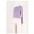 Autre Marque FROM FUTURE Lila Wollpullover mit Langarm - Ansicht 4