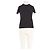 T-shirt nera a maniche corte in cotone Theory