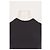 T-shirt nera a maniche corte in cotone Theory - vista 5
