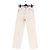 Vaqueros Jacquemus de algodón beige de talle alto