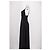 Autre Marque MORÉ NOIR Maxikleid Schwarz Viscose - Ansicht 3