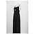 Autre Marque MORÉ NOIR Maxikleid Schwarz Viscose - Ansicht 4