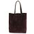 Borsa a mano Khaite in camoscio viola