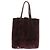 Borsa a mano Khaite in camoscio viola - vista 3