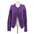 Cárdigan Balmain de cachemira morado