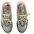 Miu Miu Sneakers in camoscio multicolore - vista 3