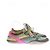 Miu Miu Sneakers in camoscio multicolore - vista 6