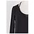 Vestido maxi negro Mango de manga larga - vista 6