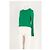 Autre Marque Jersey de lana verde FROM FUTURE - vista 4