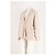 Chaqueta de lino beige Pomandère - vista 4