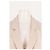 Chaqueta de lino beige Pomandère - vista 5