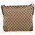 GUCCI GG Canvas Shoulder Bag Beige Silver 308930 - vista 3