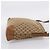 GUCCI GG Canvas Shoulder Bag Beige Silver 308930 - vista 5