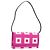 Bulgari BVLGARI Shoulder Bag Canvas Pink Gold