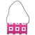 Bulgari BVLGARI Shoulder Bag Canvas Pink Gold - vista 13