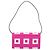 Bulgari BVLGARI Shoulder Bag Canvas Pink Gold - vista 2