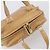 LOEWE Hand Bag Leather Beige Gold - vista 8