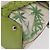 Salvatore Ferragamo Gancini Hand Bag Vinyl Green Silver - vista 12