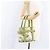 Salvatore Ferragamo Gancini Hand Bag Vinyl Green Silver - vista 24