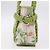 Salvatore Ferragamo Gancini Hand Bag Vinyl Green Silver - vista 6
