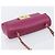 FENDI Mini Baguette Chain Shoulder Bag Leather Pink Gold 8M0315 - vista 6
