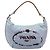 PRADA Shoulder Bag Nylon Light Blue Silver - vista 13