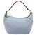 PRADA Shoulder Bag Nylon Light Blue Silver - vista 2