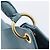 PRADA Tote Bag Leder Hellblau Gold - Ansicht 20