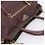 PRADA Tote Bag Nylon 2way Bordeaux Gold - Ansicht 6