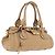 Chloé Chloe Paddington Hand Bag Leather Beige Gold Silver