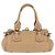 Chloé Chloe Paddington Hand Bag Leather Beige Gold Silver - vista 3