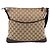GUCCI GG Canvas Shoulder Bag Beige Silver 145857 - vista 2