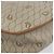 Christian Dior Honeycomb Canvas Shoulder Bag PVC Beige Gold - vista 13