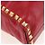 Miu Miu Tote Bag Leather 2way Red Gold - vista 17
